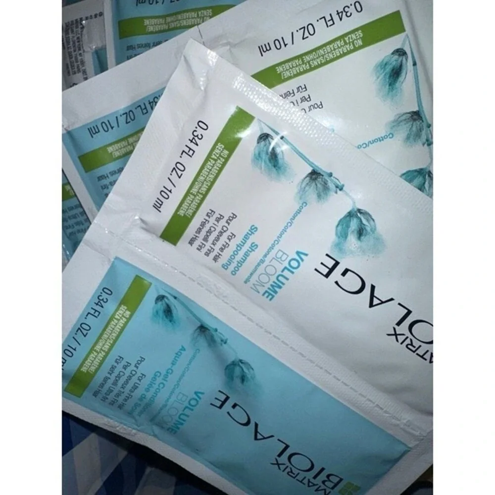 Matrix biolage volume bloom Aqua gel shampoo Conditioner volumebloom travel